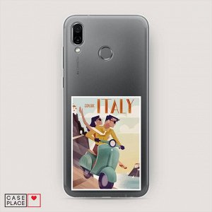 Силиконовый чехол Постер Италия на Huawei Honor Play