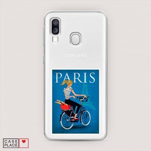 Силиконовый чехол Постер Франция на Samsung Galaxy A40
