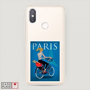 Силиконовый чехол Постер Франция на Xiaomi Mi 8 SE