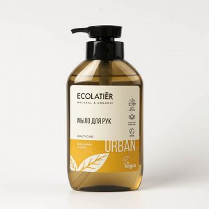 Мыло д/рук жидкое Ecolatier Urban мандарин & мята, 400 мл