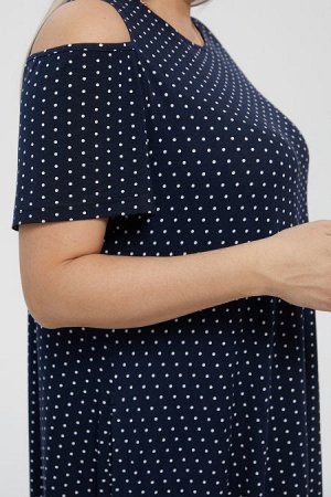 Платье Цвет:
темно-синий
Состав:
95%Вискоза 5%Эластан
Длина изделия:
119 см
Размер модели:
54
Рост модели:
174 см
Оригинальное платье А - образного силуэта из вискозного трикотажа в принт. Круглый выр