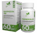 Natural Supp MG 400 mg + B6 25 mg 60 caps Магний+В6
