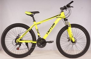 Велосипед NOTUS 2-х колесный 26" (21скорость) FX500 желтый