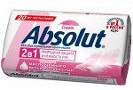 ABSOLUT®️Туалетное мыло CREM 2в1 Нежное 90гр /72/  №6058