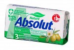 ABSOLUT®️Туалетное мыло NATURE FitoGuard Белый чай и масло оливы 90гр