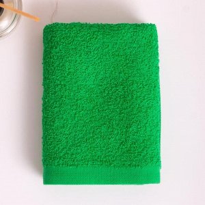 Полотенце махровое ГК 30х50 см, 06-045, зеленый, хлопок 100%, 360г/м2
