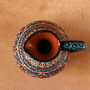 Набор для напитков Риштанская Керамика "Самарканд", 7 предметов, разноцветный
