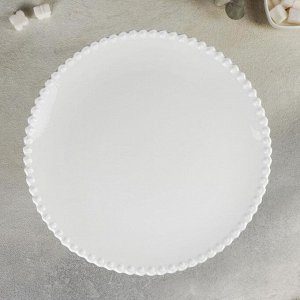 Подставка для торта Magistro «Лакомка», d=30 см, цвет белый