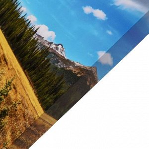 Картина на холсте "Весна в горах" 60х100 см