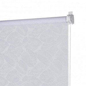 Рулонная штора «Палермо», 120х160 см, цвет белый