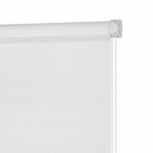 Рулонная штора блэкаут «Шалюр», 200х175 см, цвет белый