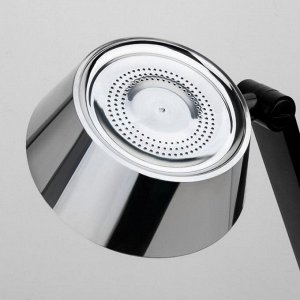 Настольная лампа Slink, 8Вт LED, 480лм, 3300-6500К, цвет чёрный, серебро