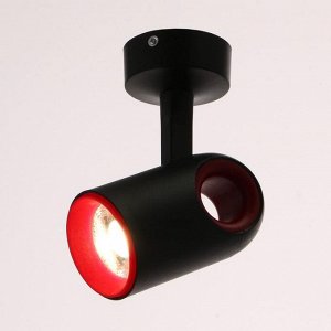 Спот 87403/1 LED 30Вт 4000К черный-красный 15х8х18 см