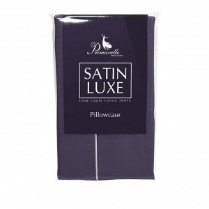 Наволочка Satin Luxe, размер 70х70 см, цвет виноград