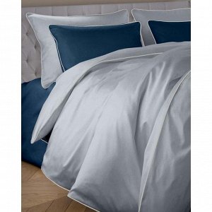 Пододеяльник Satin Luxe, размер 145х210 см, цвет серебро