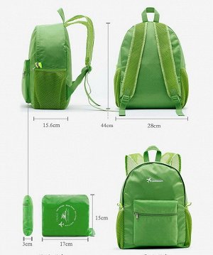 Складной рюкзак Travelling Bag. Салатовый цвет