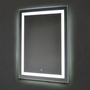 Зеркало Aquarelle РИГА, 600х800 мм, сенсорный выключатель