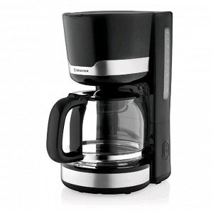 Кофеварка BRAYER BR1120, капельная, 1000 Вт, 1.5 л, поддержание температуры, чёрная