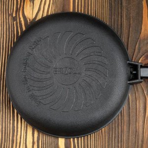 Сковорода чугунная "ОПТИМА-BLACK", 240 х 40 мм, ТМ BRIZOLL