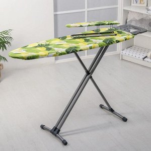 Доска гладильная Nika, 122x40 см, регулируемая высота до 90 см, МИКС