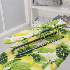 Доска гладильная Nika, 122x40 см, регулируемая высота до 90 см, МИКС