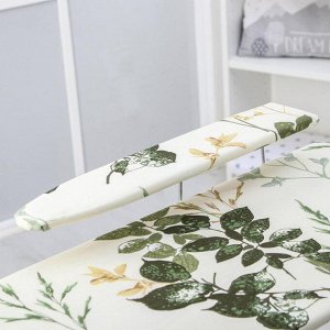 Доска гладильная Nika «Белль Классик 2», 122x34 см, два положения высоты 70, 80 см, европодставка, МИКС
