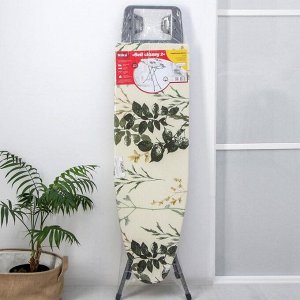 Доска гладильная Nika «Белль Классик 2», 122x34 см, два положения высоты 70, 80 см, европодставка, МИКС