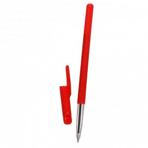 Calligrata Ручка шариковая, 0.5 мм, стержень красный, корпус красный