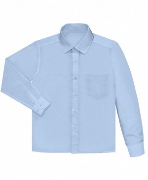 Бледно-голубая сорочка (рубашка) для мальчика Цвет: бледно-голубой