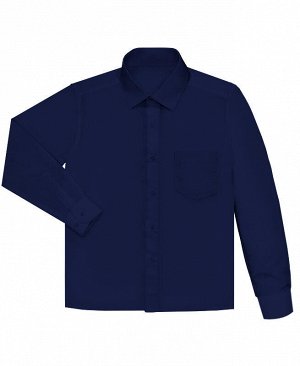 Васильковая сорочка (рубашка) для мальчика Цвет: васильковый