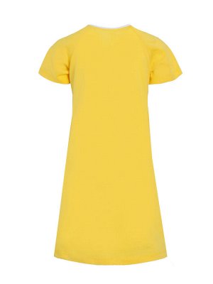Платье &quot;Элис-2&quot; с шелкографией Жёлтый