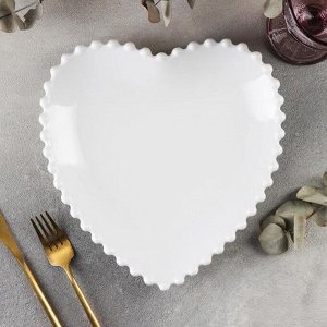 Тарелка Magistro «Сердце», d=25 см