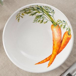 Салатник «Морковь», 450 мл, d=16 см