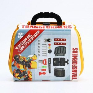 Набор строителя "чемоданчик" в сумке с инструментами игровой, Трансформеры