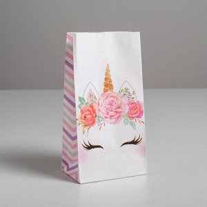 Пакет подарочный без ручек «Волшебство», 10 x 19.5 x 7 см