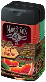 LPM Смотка Гель-шампунь для мужчин Шафран и красный апельсин /250 + Гель-шампунь для мужчин Сосна и эвкалипт /250 &quot;