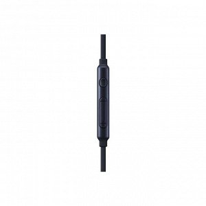 Наушники Samsung EO-EG920LBEGRU, проводные, вакуумные, микрофон, 1.2 м, 3.5 мм, черные