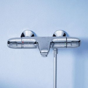 Термостат для ванны GROHE Grohtherm 1000 ,1/2 двухвентильный, настенный монтаж