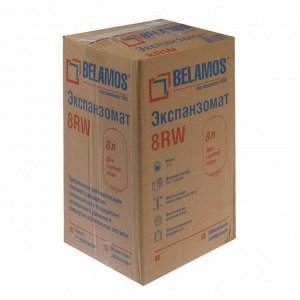 Бак расширительный "Беламос" 8RW, 3/4", для систем отопления, подвесной, 8 л