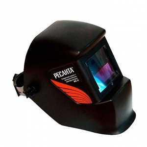 Сварочная маска "Ресанта" МС-6, хамелеон, 11 Din, экран 90х35 мм, автоматический светофильтр   42378