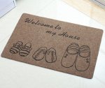 Коврик, принт &quot;Welcome to my house&quot;