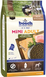 Bosch Mini Adult Птица и просо сухой корм для собак 3 кг