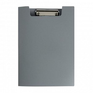 Папка-планшет с зажимом А4 пласт 1.2мм Calligrata серая