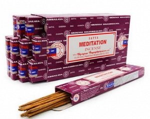 Благовония Satya Meditation (сандал, роза, лаванда, жасмин, пачули) 15gm