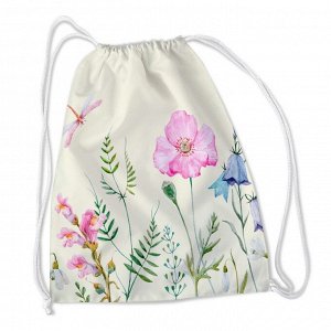 Сумка-рюкзак Цветочная лужайка
