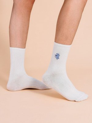 Мужские носки с вышивкой