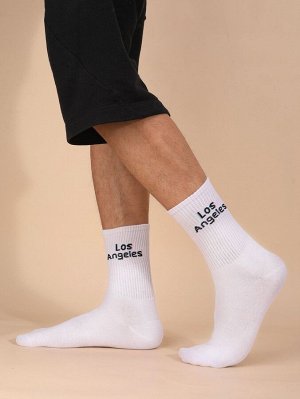 Мужской Матросские носки с текстовым принтом