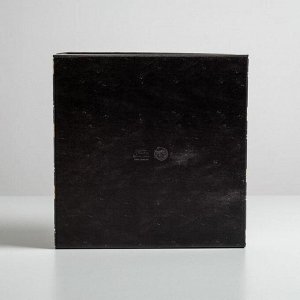 Коробка складная «Брутальность», 28 х 28 х 15 см