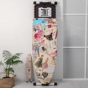 Доска гладильная Nika «Валенсия 1. Fashion», 123,5x46 см, регулируемая высота до 100 см