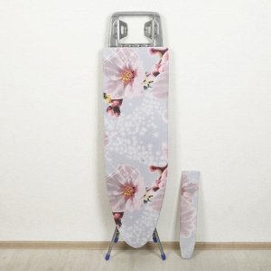 Доска гладильная Nika «Белль Классик 2», 122x34 см, два положения высоты 70, 80 см, европодставка, МИКС